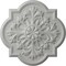 Ekena Millwork Bonetti Ceiling Medallion (Fits Canopies up to 5 1/8"), Hand-Painted Frost, 20"OD x 1 3/4"P CM20BOFRF - alternate 1